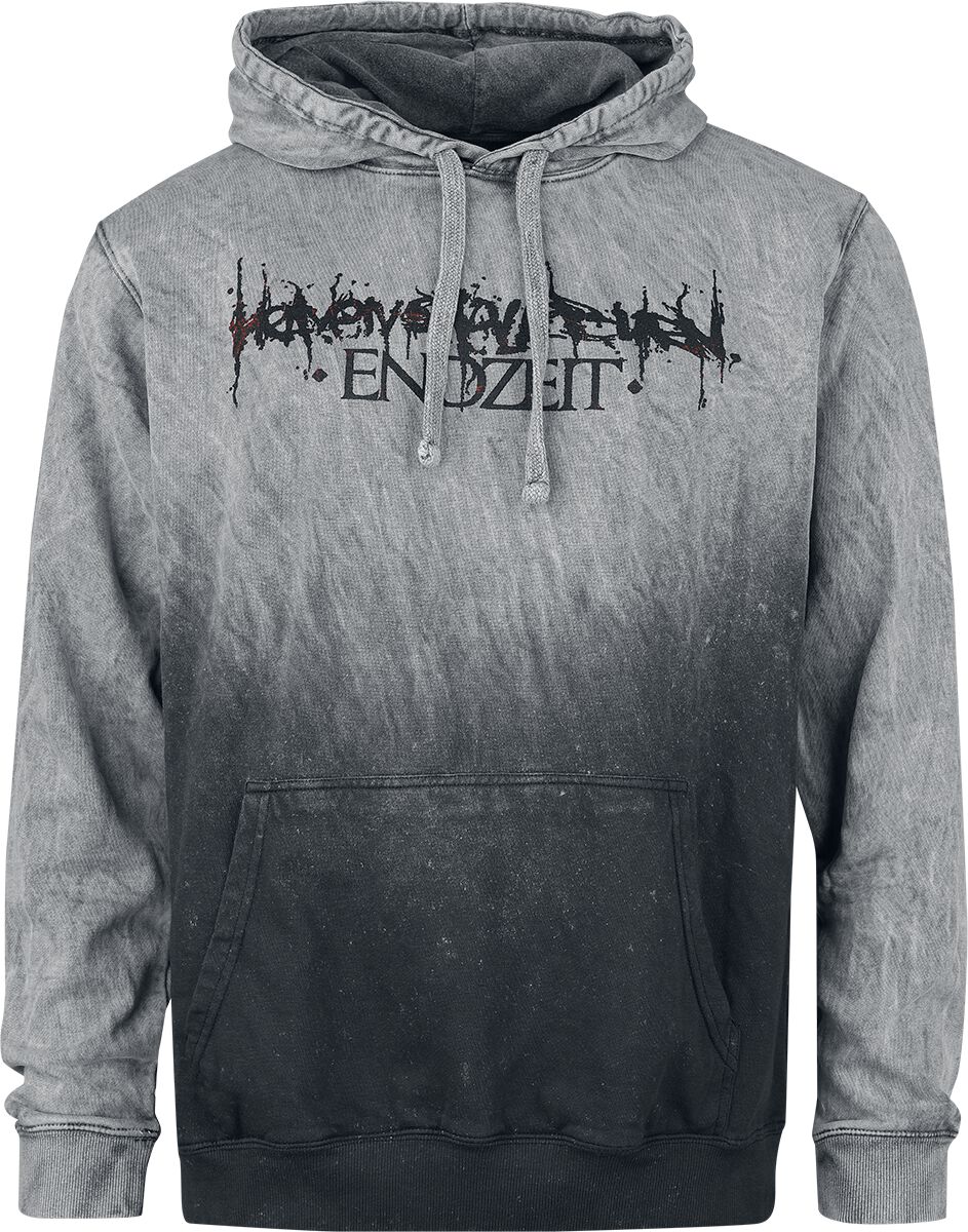 Heaven Shall Burn Kapuzenpullover - Endzeit - S bis XXL - für Männer - Größe XL - grau  - EMP exklusives Merchandise! von Heaven Shall Burn