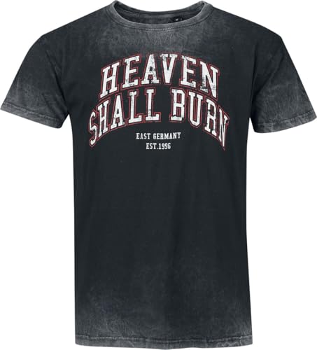 Heaven Shall Burn Never Männer T-Shirt grau 3XL 100% Baumwolle Band-Merch, Bands von Heaven Shall Burn