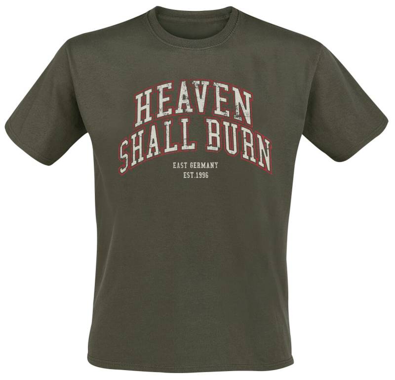 Heaven Shall Burn Never Surrender T-Shirt grün in 3XL von Heaven Shall Burn