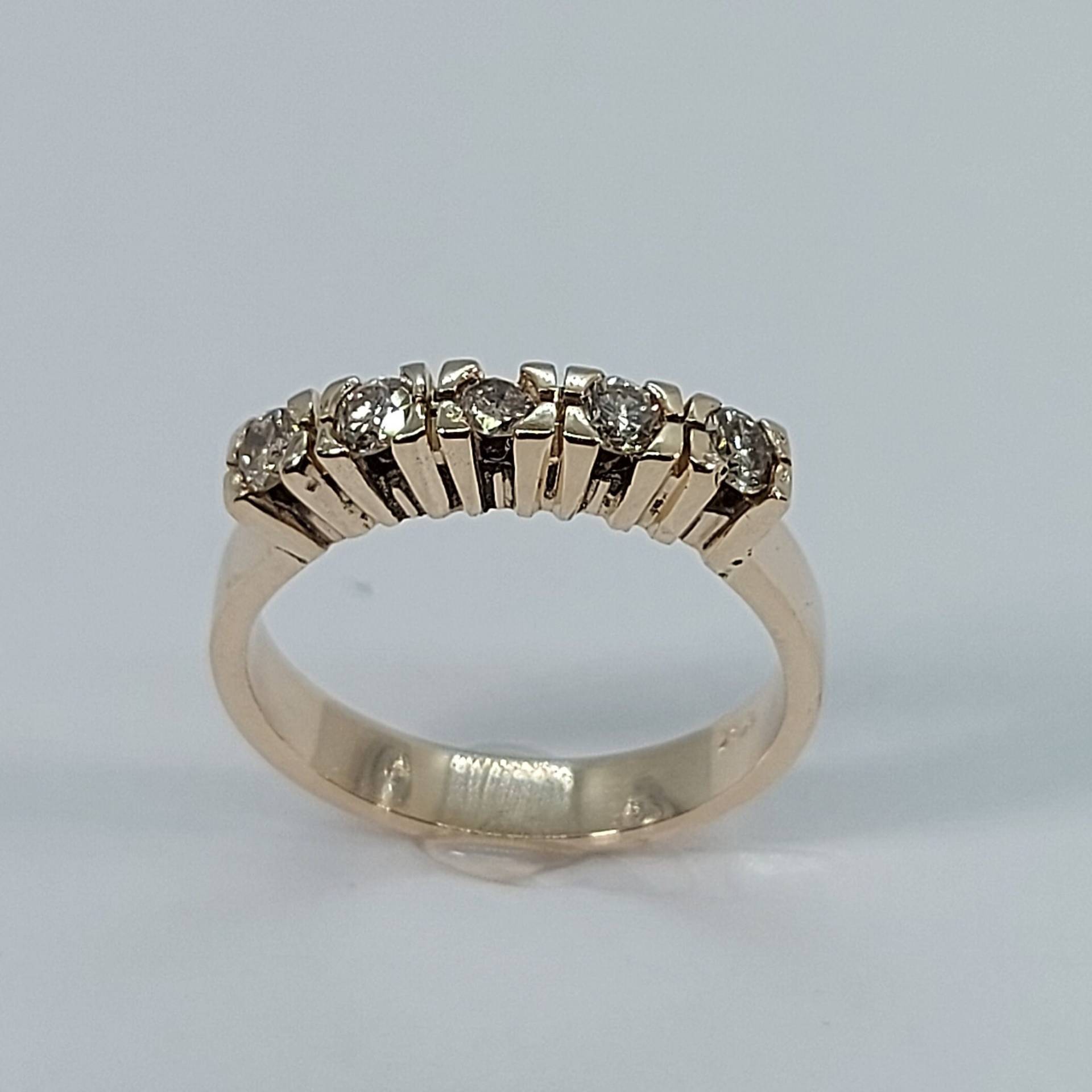 Ehering, Diamanthochzeit, Trauringe, Jubiläumsring, Diamant Verlobungsring, Diamant, 10K Gelbgold, Goldbänder von HeavenlyGolden