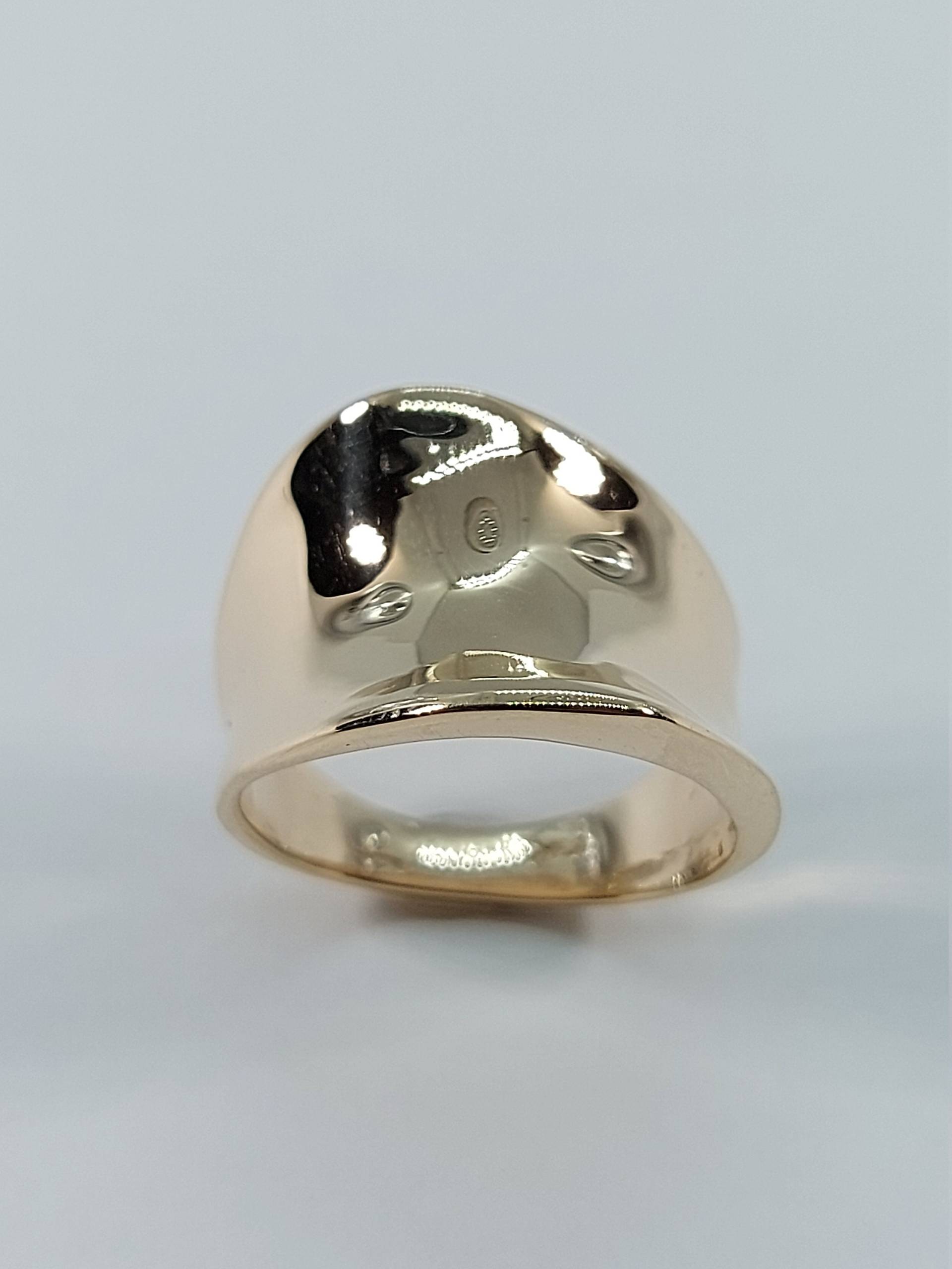 Gelbgold Ring, Gelbgold, Kostenloser Versand, 10K Frauen Ringe, Solides Geschenk Für Sie von HeavenlyGolden