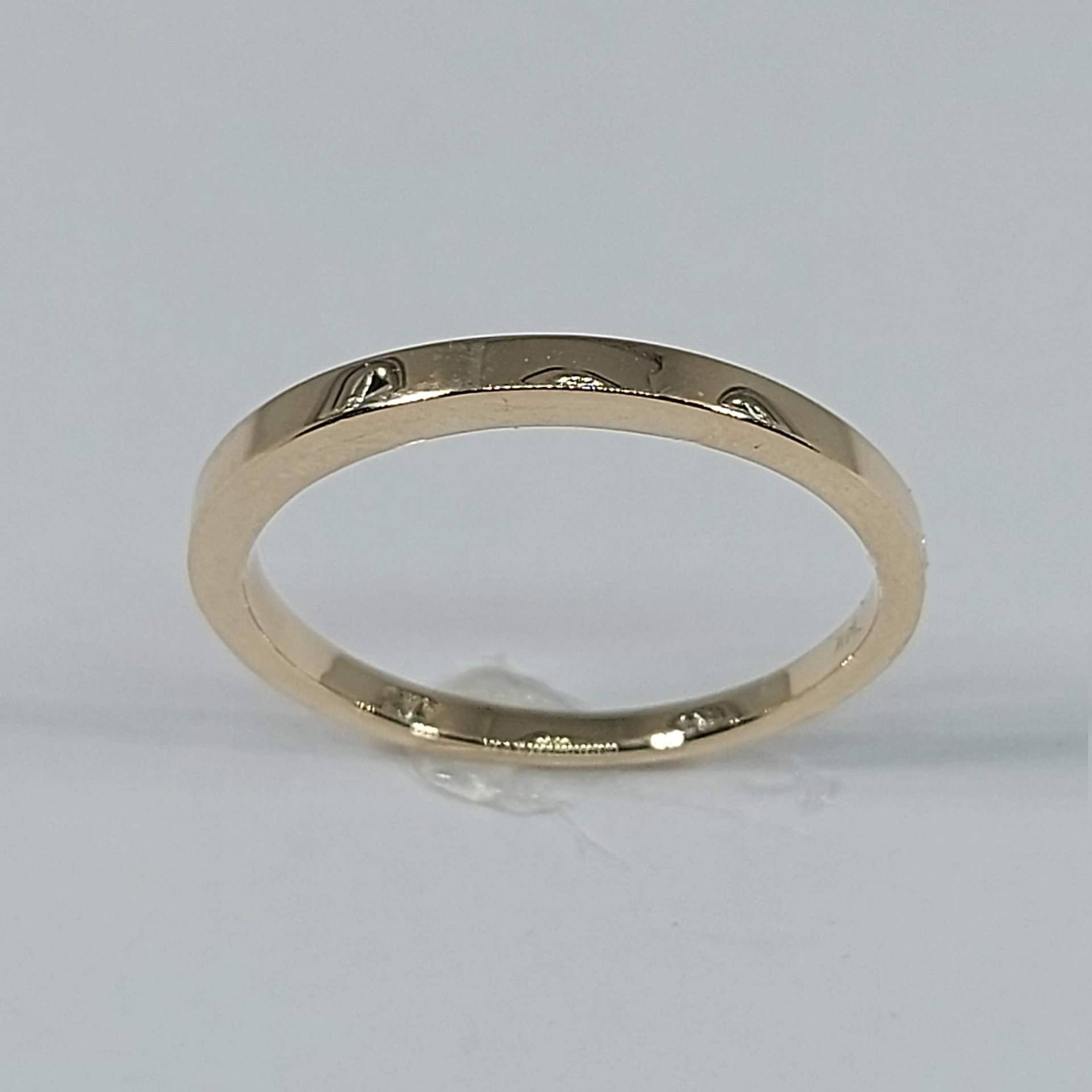 Gelbgoldring, Frauen Goldring, Gelbgold, Kostenloser Versand, Goldband, 14K Massivgoldring, Weihnachtsgeschenk, Goldring von HeavenlyGolden