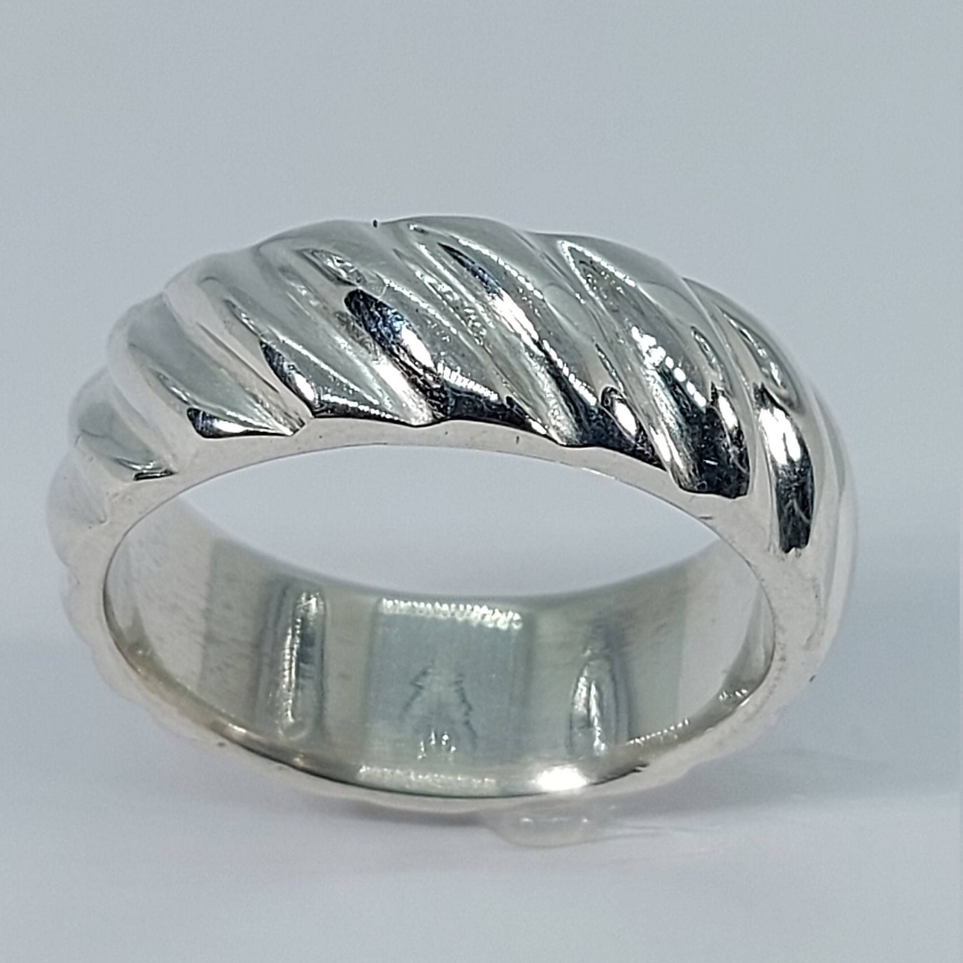 Silber Band, Männer Ring, Kostenloser Versand, Unisex Band Silber, Frauen Geschenk Ring von HeavenlyGolden