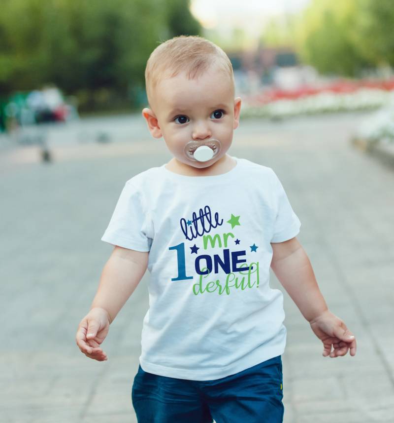 1. Geburtstag Junge Kinder T-Shirt, Kleinkinder T Shirt Top. Kleiner Mr Onederful von HeavenlyHandmadesGB