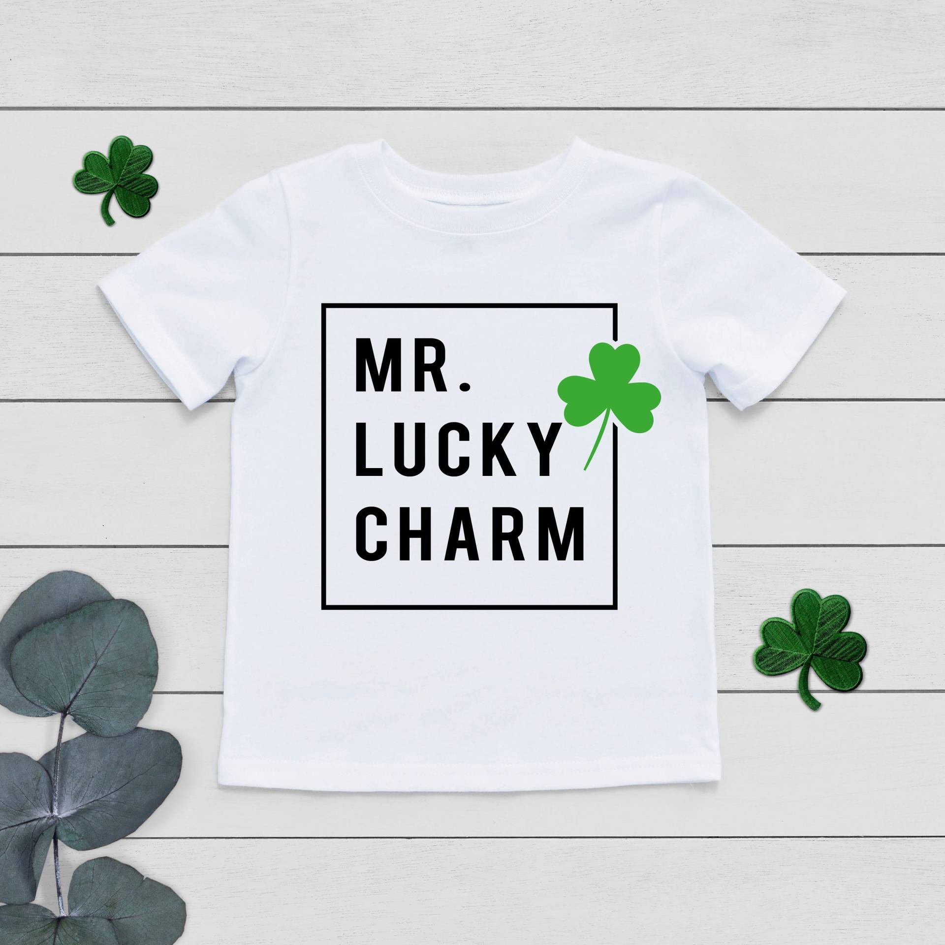 Herr Glücksbringer St Patricks Day Tshirt - St. Paddys Shirt Kinder T-Shirt Baby Body Lucky Gift von HeavenlyHandmadesGB