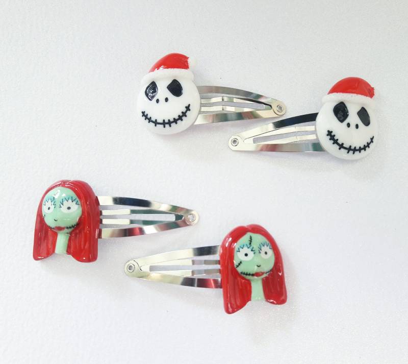 Santa Jack & Sally Haarspangen von HeavenlyMermaidHair