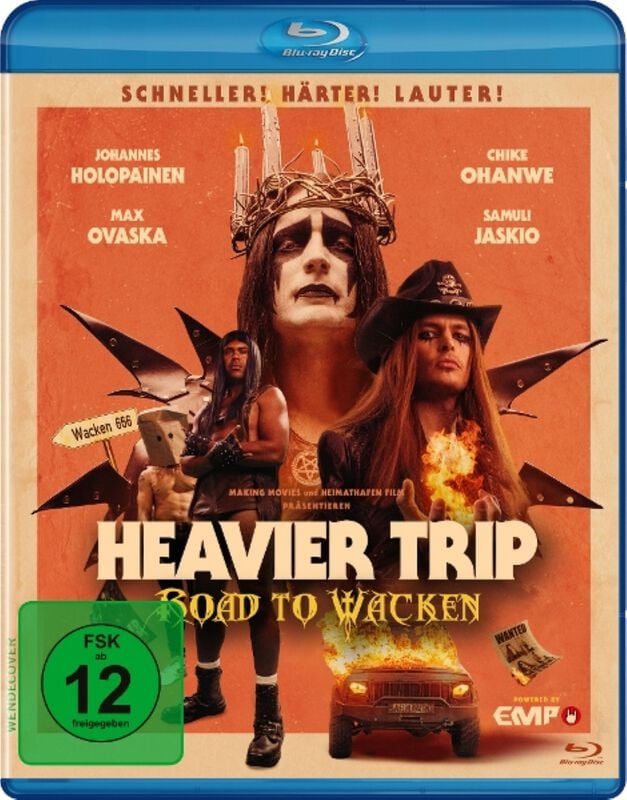 Heavier Trip - Road to Wacken  Blu-Ray multicolor von Heavier Trip - Road to Wacken