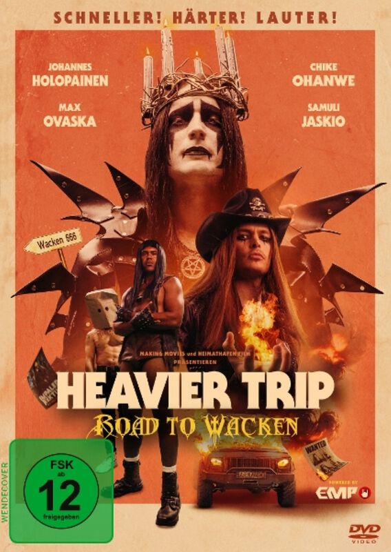 Heavier Trip - Road to Wacken DVD multicolor Heavier Trip - Road to Wacken DVD multicolor von Heavier Trip - Road to Wacken