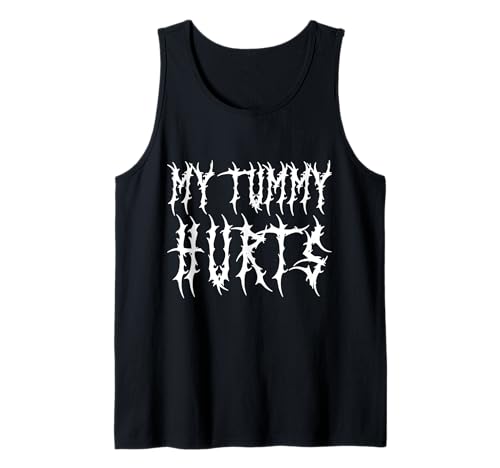 Herren Mein Bauch TUT WEH Lustiges Heavy Metal Tank Top Herren Mein Bauch TUT WEH Lustiges Heavy Metal Tank Top von Heavy Metal Deathcore Gifts
