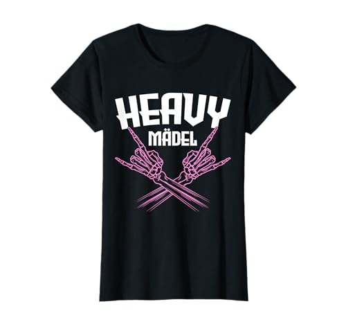 Heavy Mädel Heavy Metal Metalfan Frauen T-Shirt Heavy Mädel Heavy Metal Metalfan Frauen T-Shirt von Heavy Metal Designs