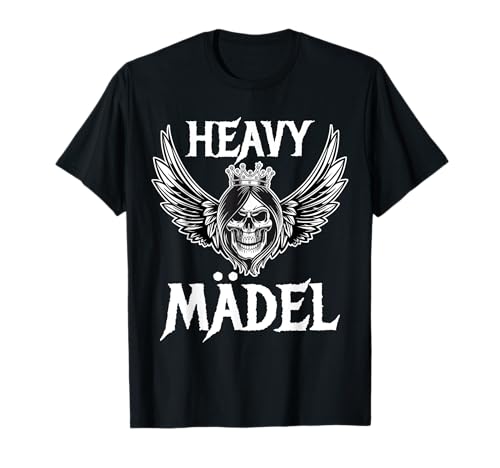 Heavy Girl Metal Fan Rocker Biker Heavy Metal Fan Geschenk T-Shirt Heavy Girl Metal Fan Rocker Biker Heavy Metal Fan Geschenk T-Shirt von Heavy Metal Fan Geschenk Heavy Mädel