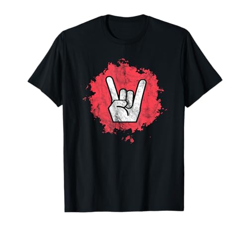 Pommesgabel bunt Heavy Metal - Für Herren, Damen und Kinder T-Shirt Pommesgabel bunt Heavy Metal - Für Herren, Damen und Kinder T-Shirt von Heavy Metal Herzschlag Outfits Rock Symbol