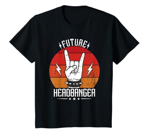 Ich höre Heavy Metal mit My Daddy Kids Heavy Metal T-Shirt Ich höre Heavy Metal mit My Daddy Kids Heavy Metal T-Shirt von Heavy Metal Kids Funny Tees For Boys And Girls