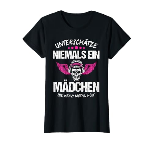 Heavy Metal Mädchen Musik Heavy Metal Fan T-Shirt Heavy Metal Mädchen Musik Heavy Metal Fan T-Shirt von Heavy Metal Mädchen & Frau Geschenk