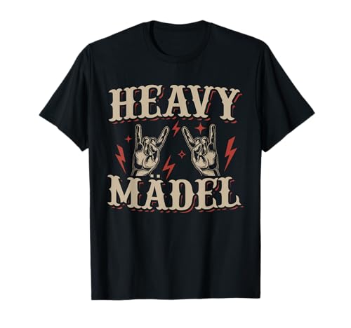 Heavy Mädel Heavy Metal Für Girls T-Shirt Heavy Mädel Heavy Metal Für Girls T-Shirt von Heavy Metal Rocker Girls Ladies Design Damen
