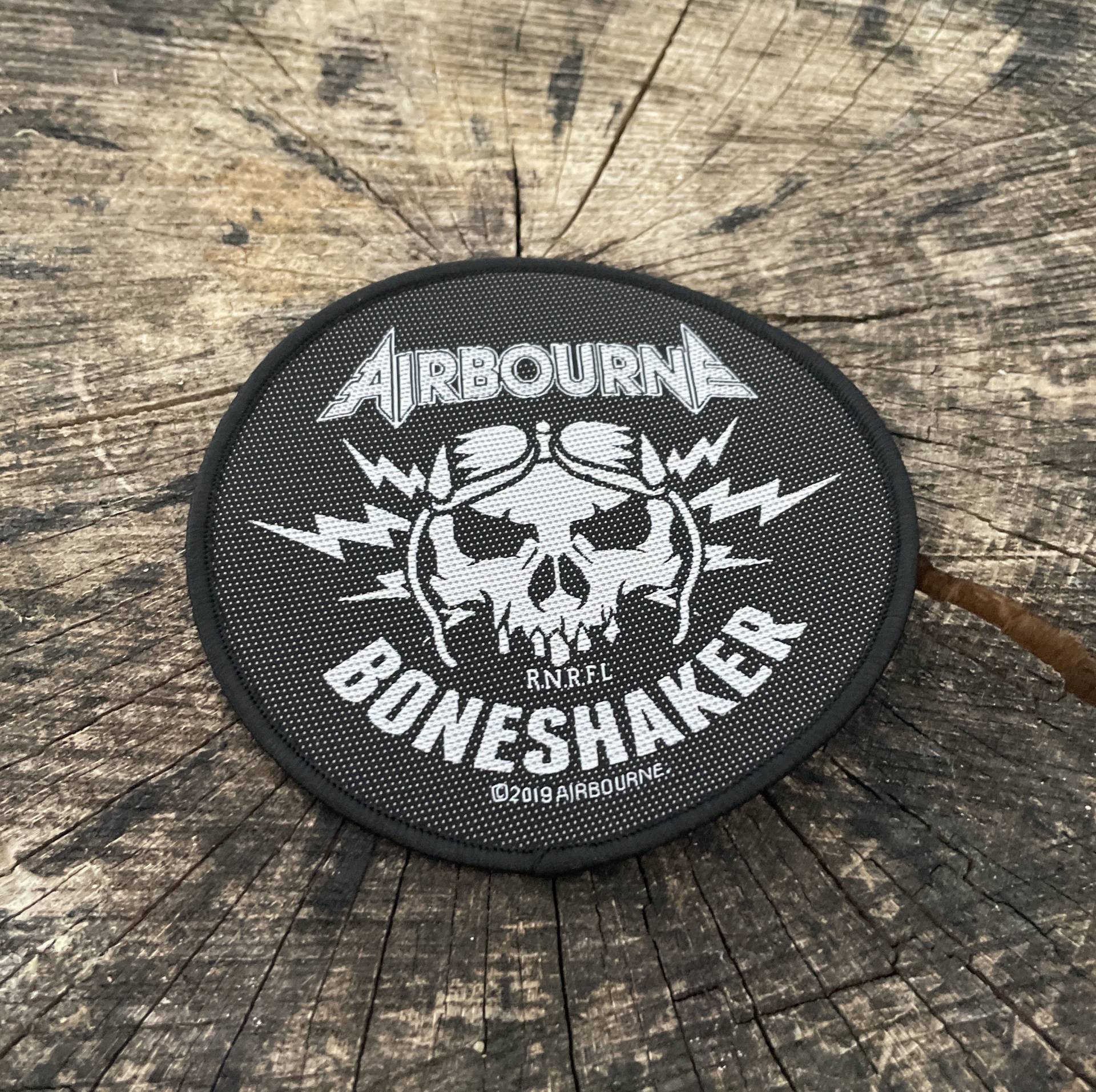 Airbourne - Boneshaker Aufnäher Patch von HeavyMetalPatchesDE