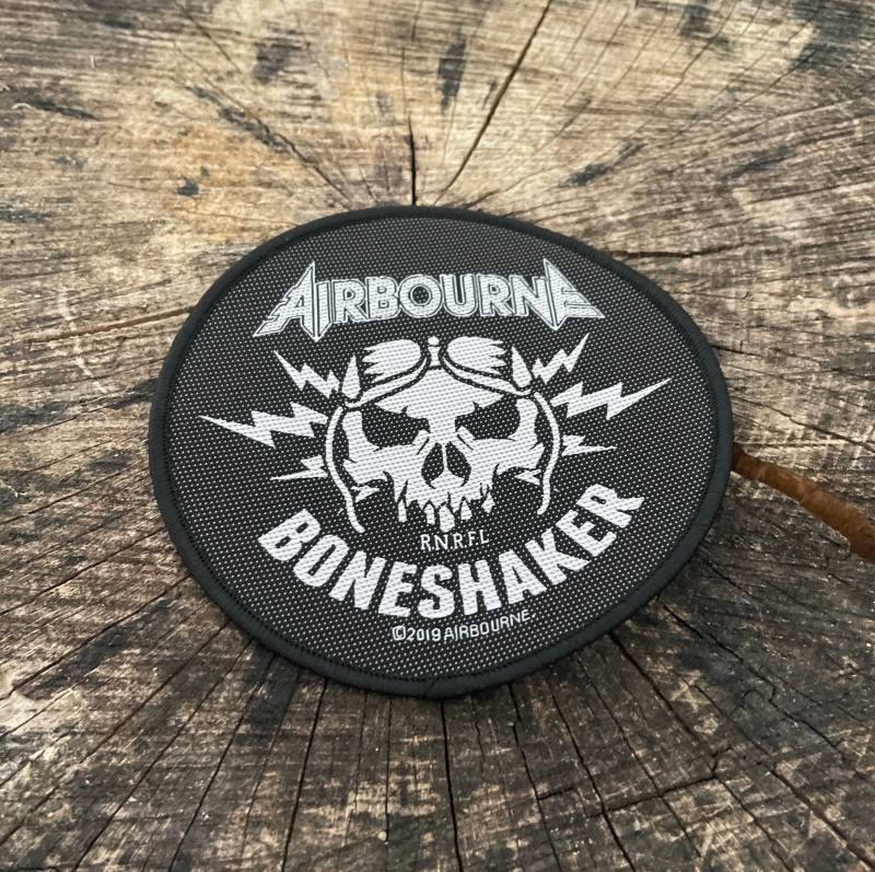 Airbourne - Boneshaker Aufnäher Patch von HeavyMetalPatchesDE