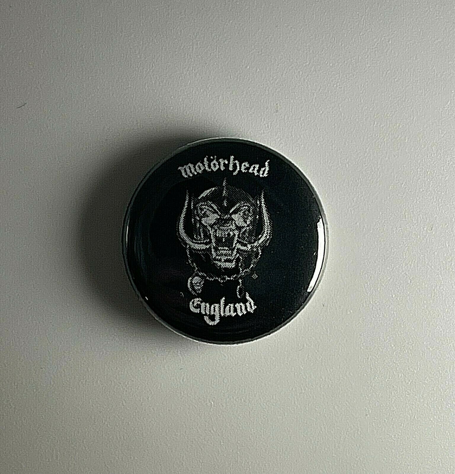 "Motörhead England 1"" Button M009B Pin Anstecker." von Heavylowmerchandise
