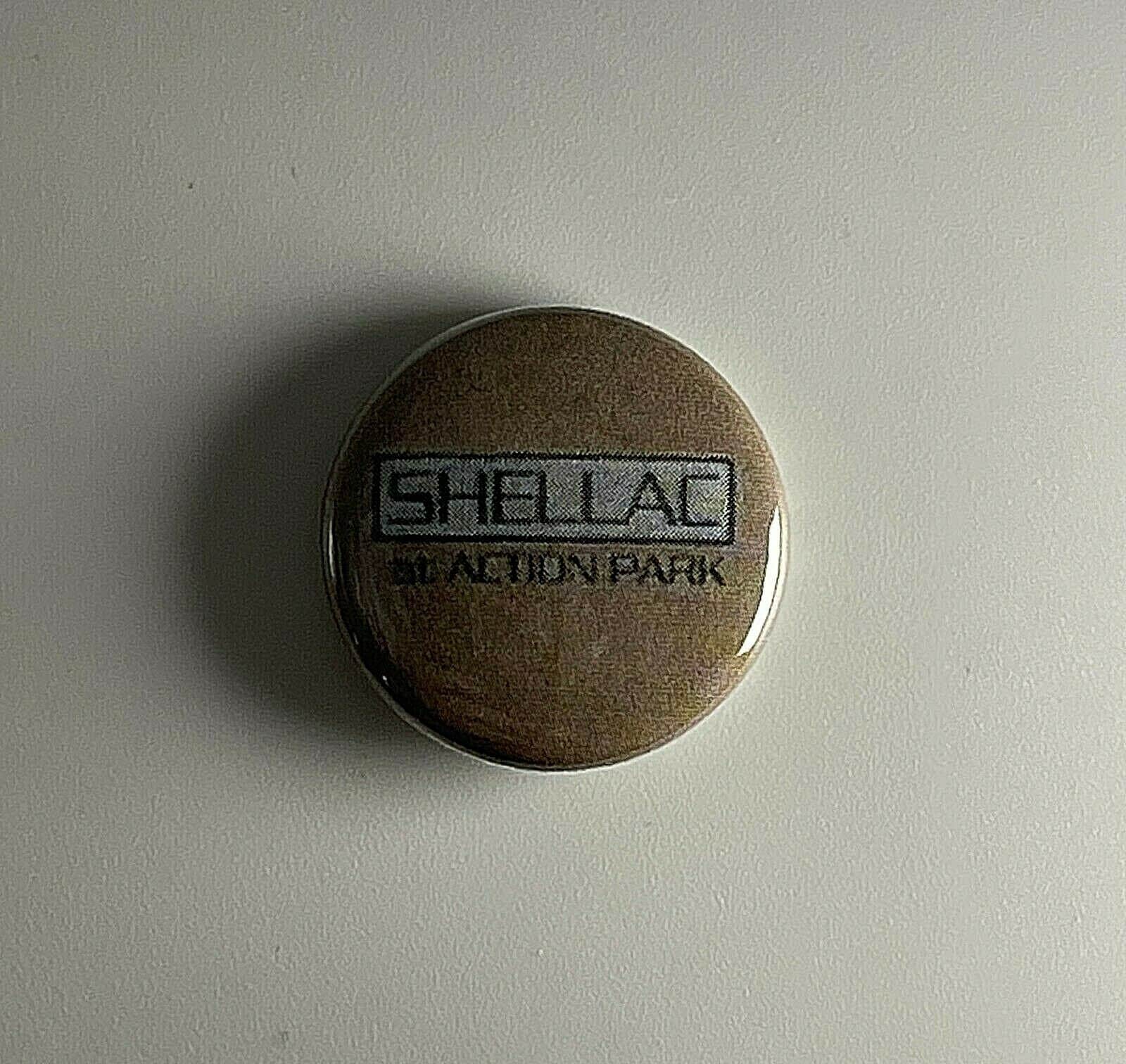 Schellack 2, 5 cm Knopf S010B Badge Pin von Heavylowmerchandise