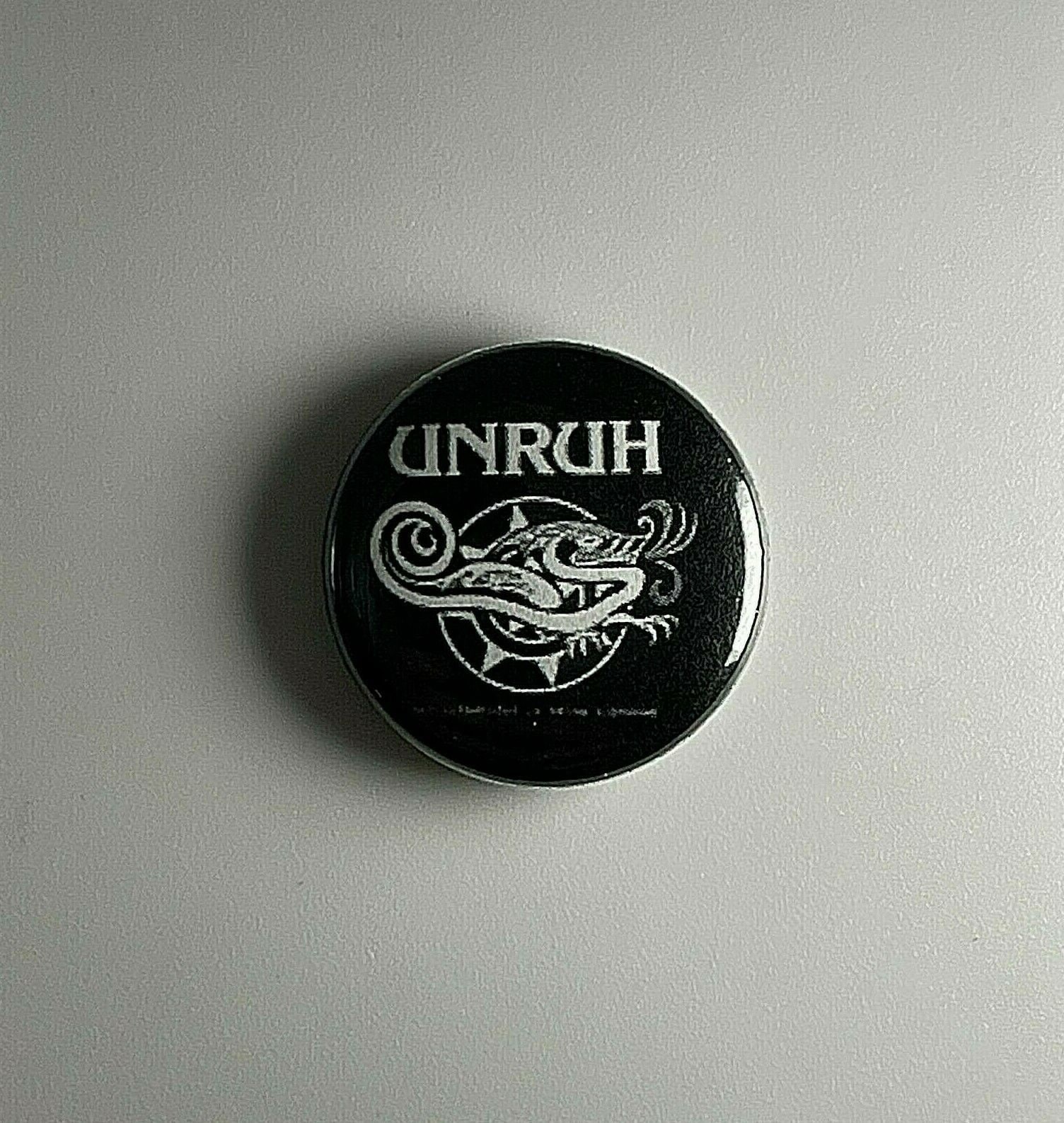 Button Unruh 1" Pin U004B Badge von Heavylowmerchandise