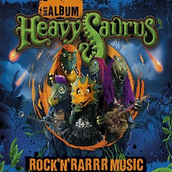 Heavysaurus Das Album-Rock 'n' Rarrr Music CD multicolor von Heavysaurus