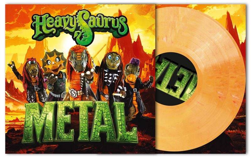 Metal von Heavysaurus - LP (Coloured, Limited Edition, Standard) von Heavysaurus