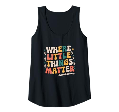 Damen Where Little Things Matter Hebamme Design Tank Top Damen Where Little Things Matter Hebamme Design Tank Top von Hebamme Geburtshilfe Pflege Frauen