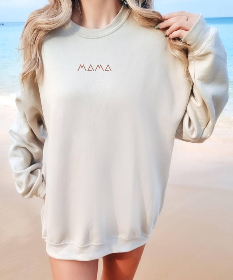 Mama Sweatshirt, Mothers Day Gift, Crewneck, To Be Mom New Birthday Vintage Minimal von HebammeundDoula