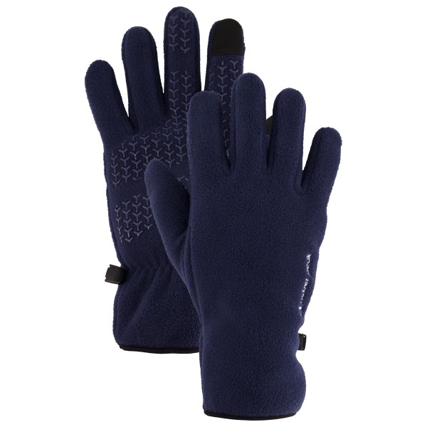 Heber Peak - CedarHe. Fleece Gloves - Handschuhe Gr 10 blau von Heber Peak