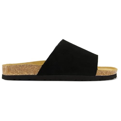 Heber Peak Damen Women's SylvaHe. Leather Cork Sandal Sandalen von Heber Peak