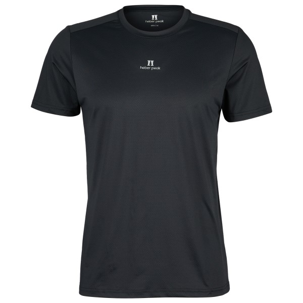 Heber Peak - EvergreenHe. Quick Dry Shirt - Funktionsshirt Gr 4XL schwarz von Heber Peak