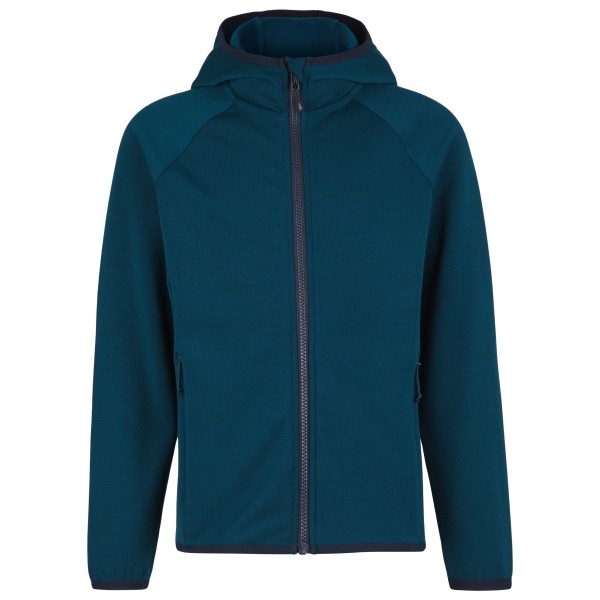 Heber Peak - Kid's MerinoBlend SaplingHe. II Hoody - Zip-Hoodie Gr 164 blau von Heber Peak