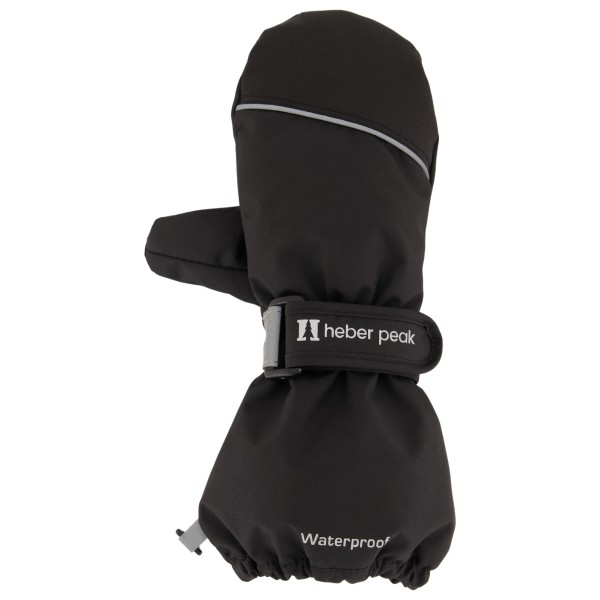 Heber Peak - Kids PinusHe. Mittens - Handschuhe Gr 2-4 Years schwarz von Heber Peak