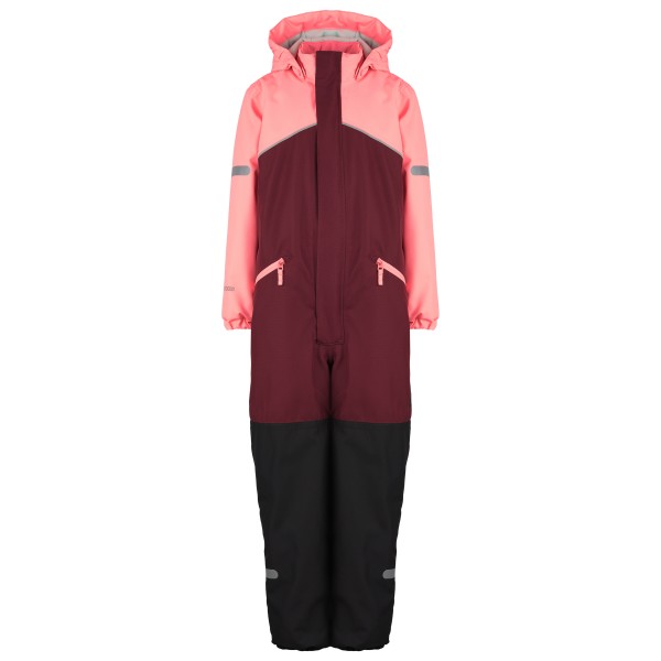 Heber Peak - Kids PinusHe. Snow Overall - Overall Gr 92 rot von Heber Peak