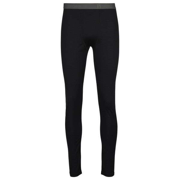Heber Peak - Merino190 RootHe. Long Pants - Merinounterwäsche Gr XXL schwarz von Heber Peak