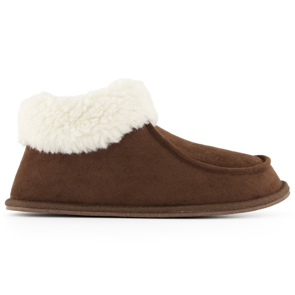 Heber Peak - RedwoodHe. Warm Wool Slippers - Hüttenschuhe Gr 40 braun von Heber Peak