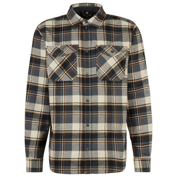 Heber Peak - SilvaHe. Checked Shirt - Hemd Gr 4XL grau von Heber Peak