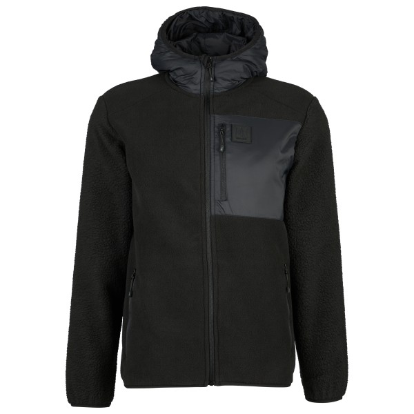 Heber Peak - TimberHe. Fleece with Hood - Fleecejacke Gr 3XL schwarz von Heber Peak