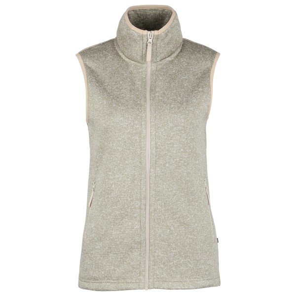 Heber Peak - Women's CrownHe. Knit Vest - Fleeceweste Gr 3XL grau von Heber Peak