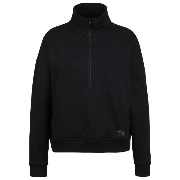 Stoic - Women's MMXX Nora Half-Zip Sweater - Pullover Gr S schwarz von Stoic