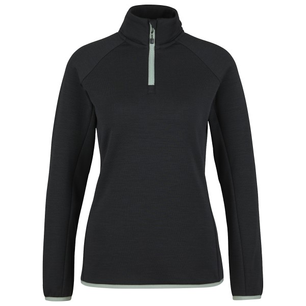 Heber Peak - Women's MerinoBlend SaplingHe. II Half Zip - Pullover Gr XS schwarz von Heber Peak