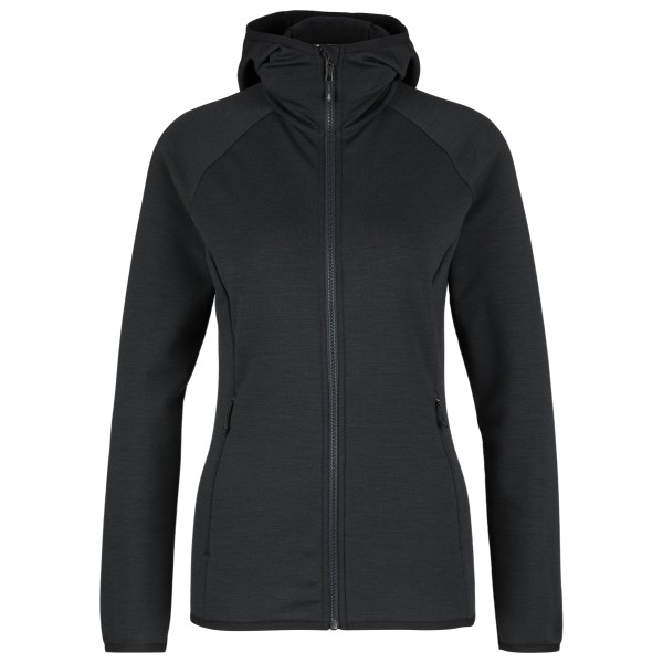 Heber Peak - Women's MerinoBlend SaplingHe. II Zip Hoody - Zip-Hoodie Gr L schwarz von Heber Peak
