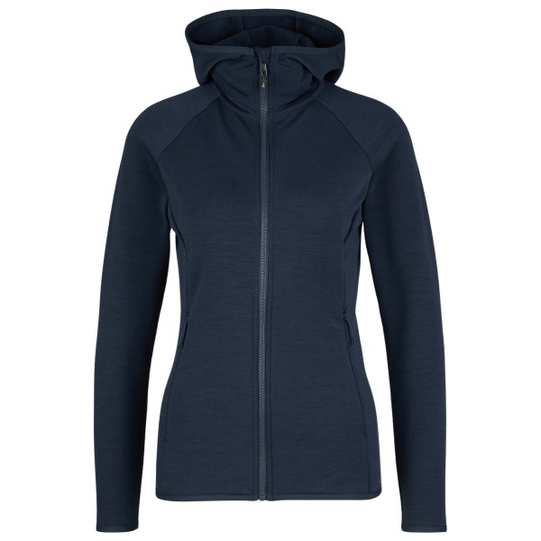 Heber Peak - Women's MerinoBlend SaplingHe. II Zip Hoody - Zip-Hoodie Gr S blau von Heber Peak