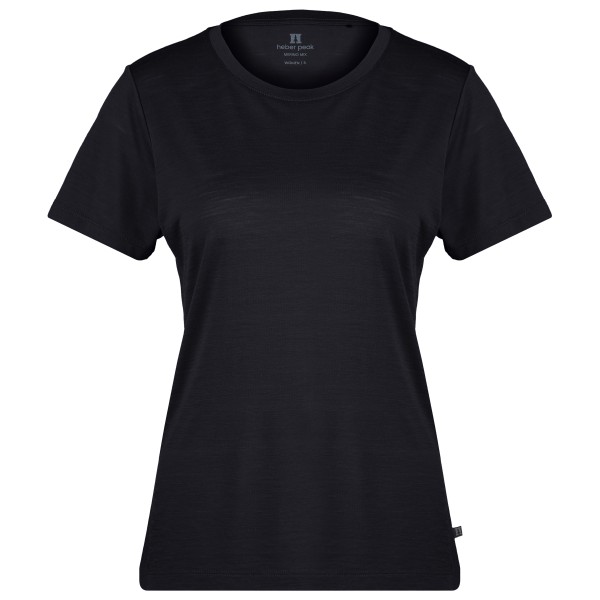 Heber Peak - Women's MerinoMix150 PineconeHe. II T-Shirt - Merinoshirt Gr XXL schwarz von Heber Peak