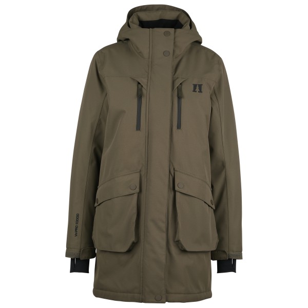 Heber Peak - Women's SylvaHe. Wool Padded Parka - Parka Gr 34;36;38;40;42;44;46 braun;schwarz von Heber Peak