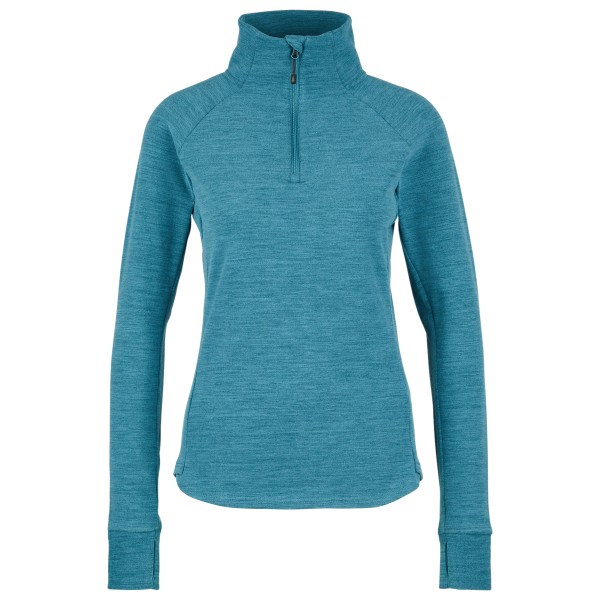 Heber Peak - Women's TimberHe. Fleece Half Zip - Fleecepullover Gr XS türkis von Heber Peak