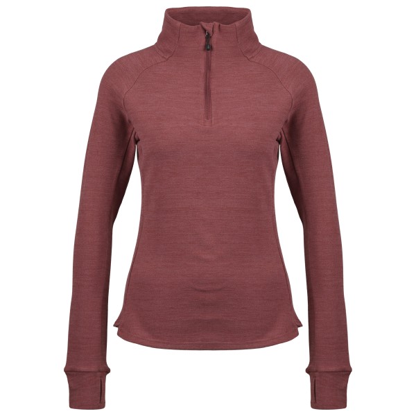 Heber Peak - Women's TimberHe. Fleece Half Zip - Fleecepullover Gr XXL rot von Heber Peak