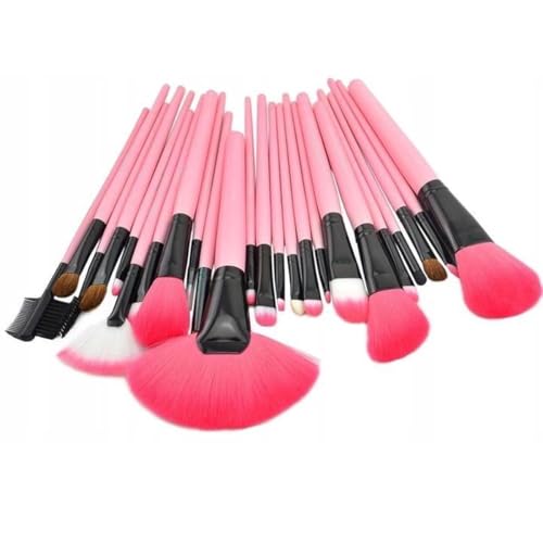 *** Diamond Make -up -Klassen -Set - 20 Liebe - Make -up -Pinsel - Make -up -Pinsel -Set - Lidschatten - Pinsel - Pink - Van Heble® *** von Heble