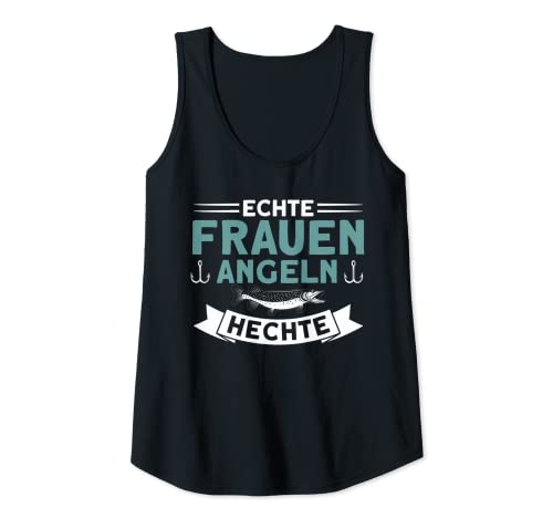 Damen Hecht Angeln Echte Frauen Angeln Hechte Fischer Tank Top Damen Hecht Angeln Echte Frauen Angeln Hechte Fischer Tank Top von Hecht Angeln & Fischer Geschenk