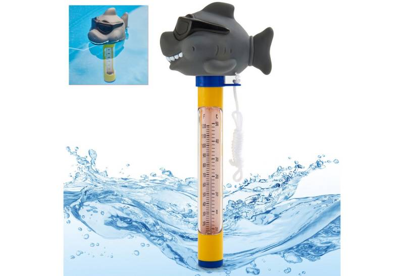 Hecht Badethermometer mit reißfesten Band Celsius 0-50°C, Ideal für Pools, Badewannen, Schwimmbäder und Teiche Hecht Badethermometer mit reißfesten Band Celsius 0-50°C, Ideal für Pools, Badewannen, Schwimmbäder und Teiche von Hecht